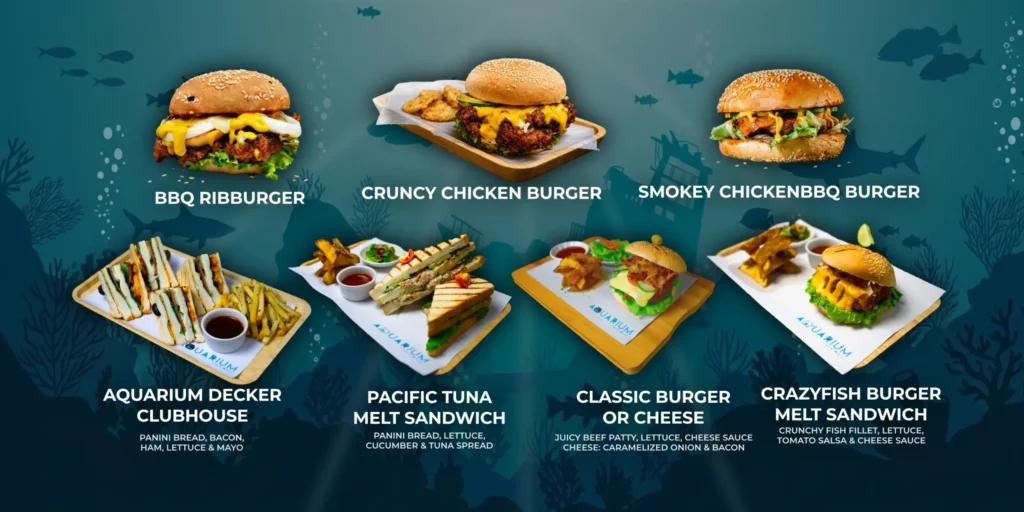 burgers & sandwiches