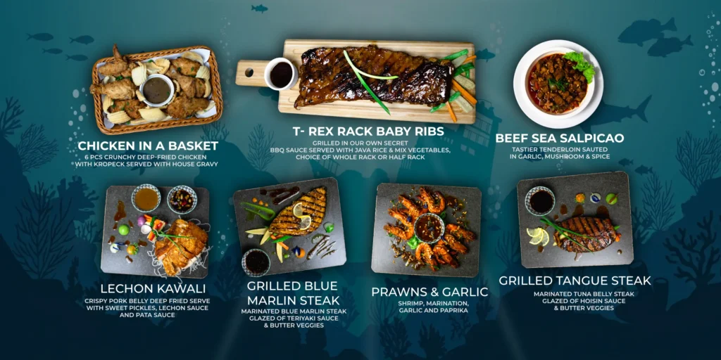 meat and seafood